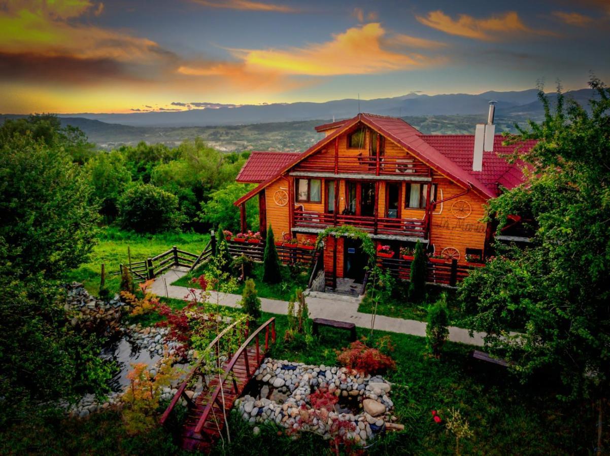 Hotel Pensiunea La Maria Lu' Sandoiu Poenari Exteriér fotografie