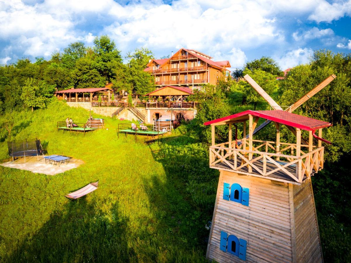 Hotel Pensiunea La Maria Lu' Sandoiu Poenari Exteriér fotografie