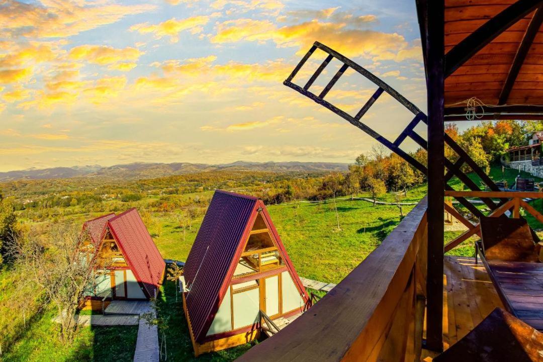 Hotel Pensiunea La Maria Lu' Sandoiu Poenari Exteriér fotografie