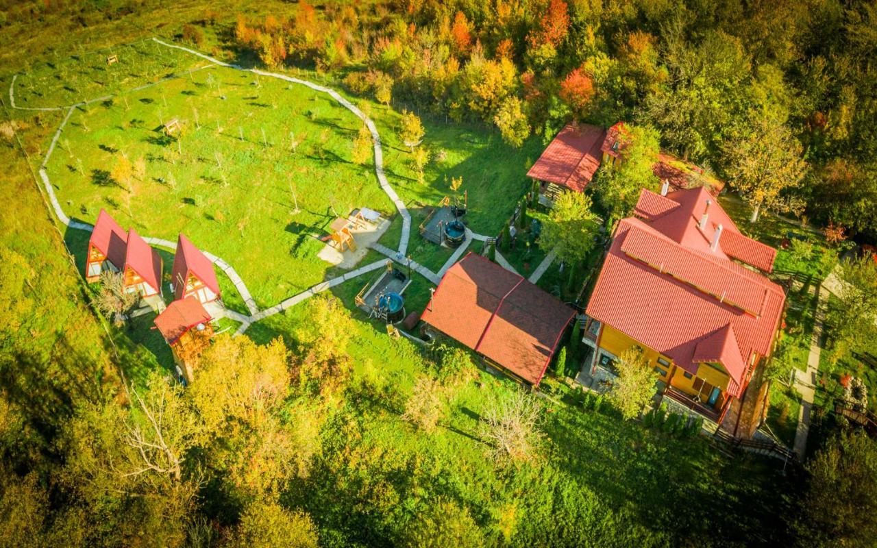 Hotel Pensiunea La Maria Lu' Sandoiu Poenari Exteriér fotografie