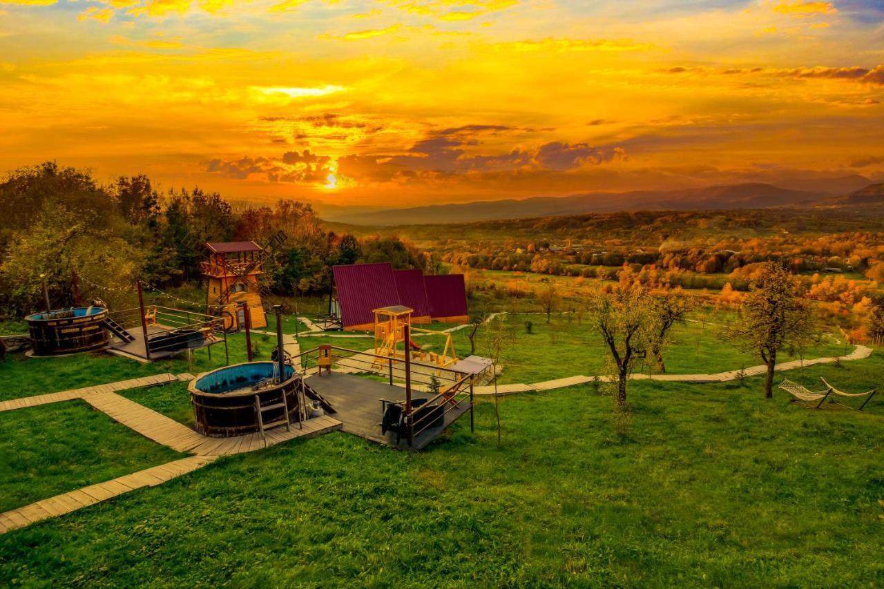 Hotel Pensiunea La Maria Lu' Sandoiu Poenari Exteriér fotografie