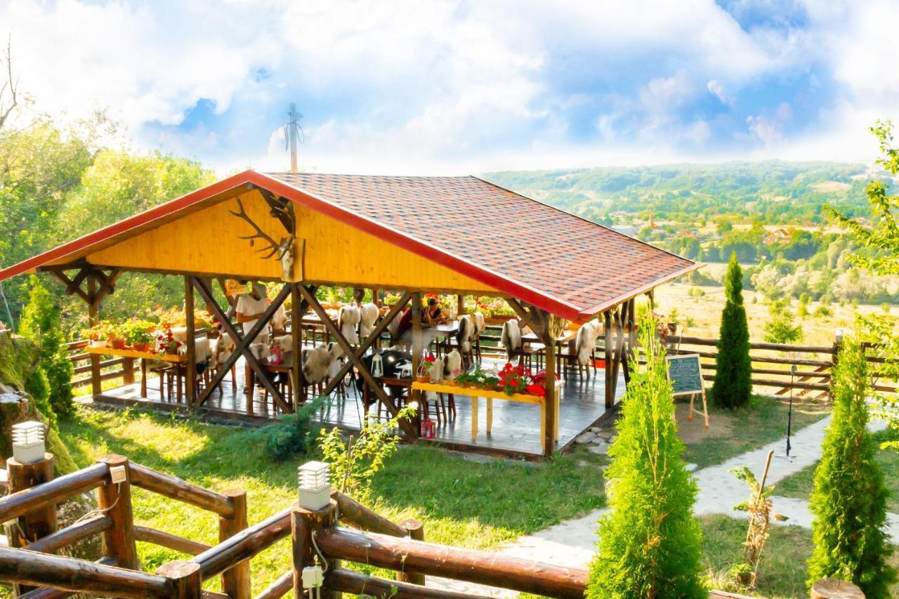 Hotel Pensiunea La Maria Lu' Sandoiu Poenari Exteriér fotografie